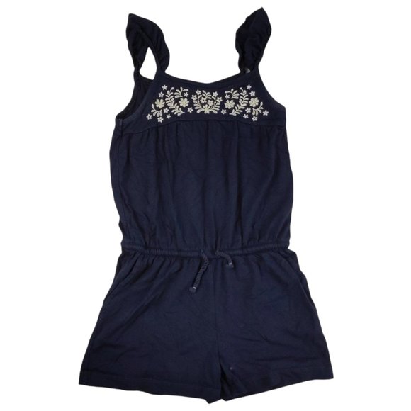 Gap Girls Navy Blue Romper Size M - Picture 1 of 5